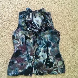 Ann Taylor silk dress top